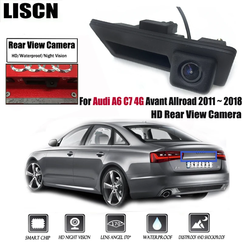 Rear-View-Camera-For-Audi-A6-C7-4G-Avant-Allroad-2011-2018-Trunk-Handle ...