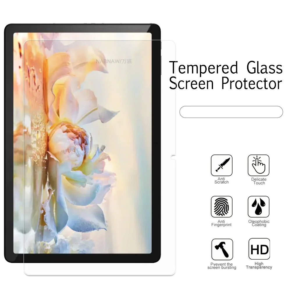 2 Pieces HD Scratch Proof Screen Protector Tempered Glass For Acer Gadget E10 ETPad 10.95-inch Hard Protective Film Free Bubble 2