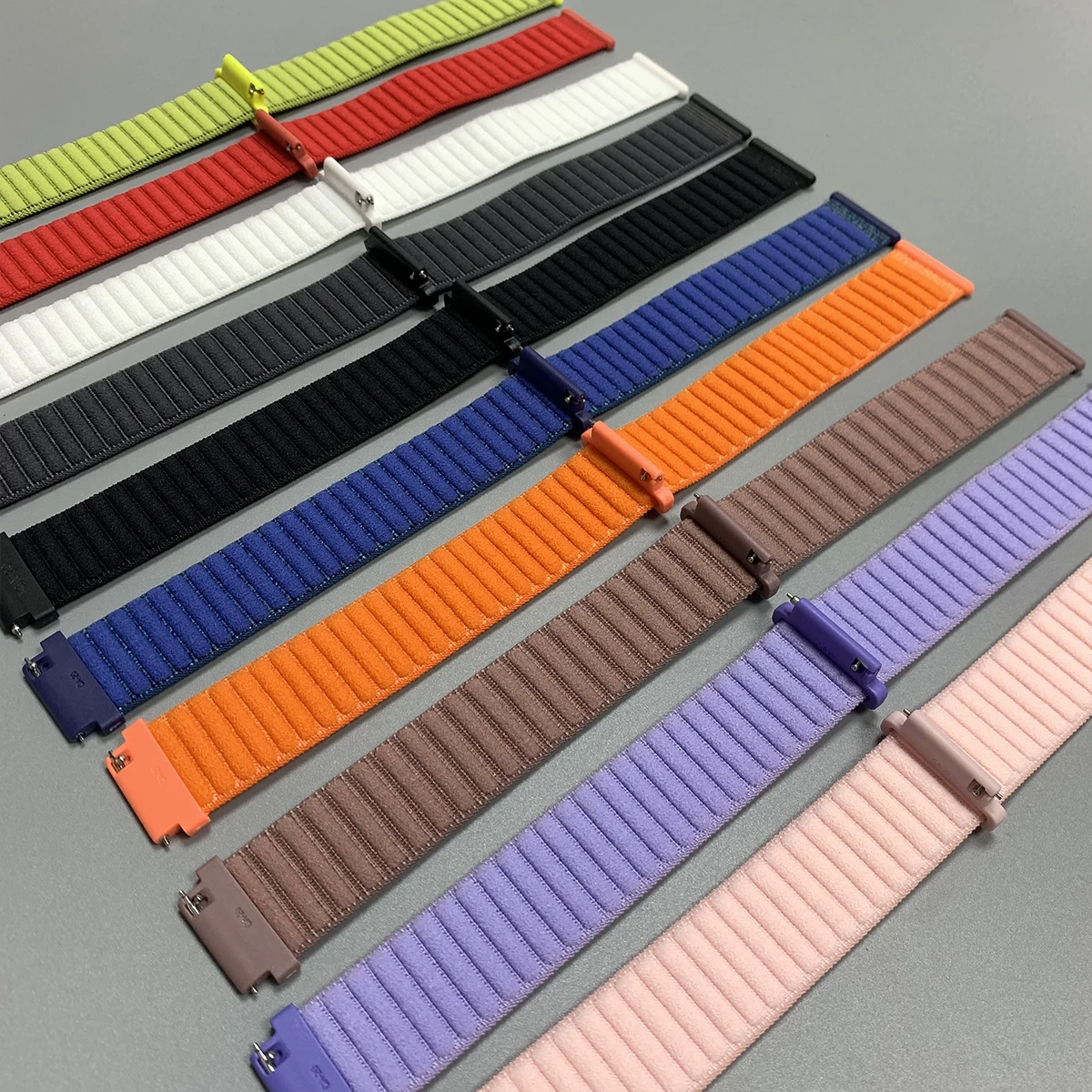 Nylon Velcro Strap 22mm Loop Band - Color 2 Bracelet Wristband