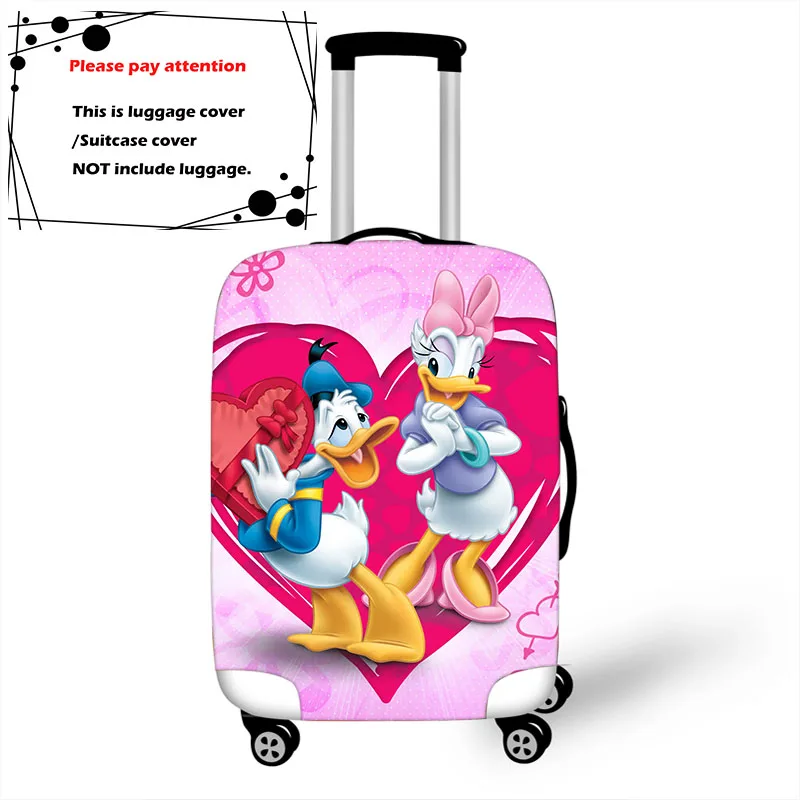 

Disney Donald Duck Suitcase Protective Cover Luggage Cover Travel Accessories Trolley Case Elastic Anti-dust Protective Cover