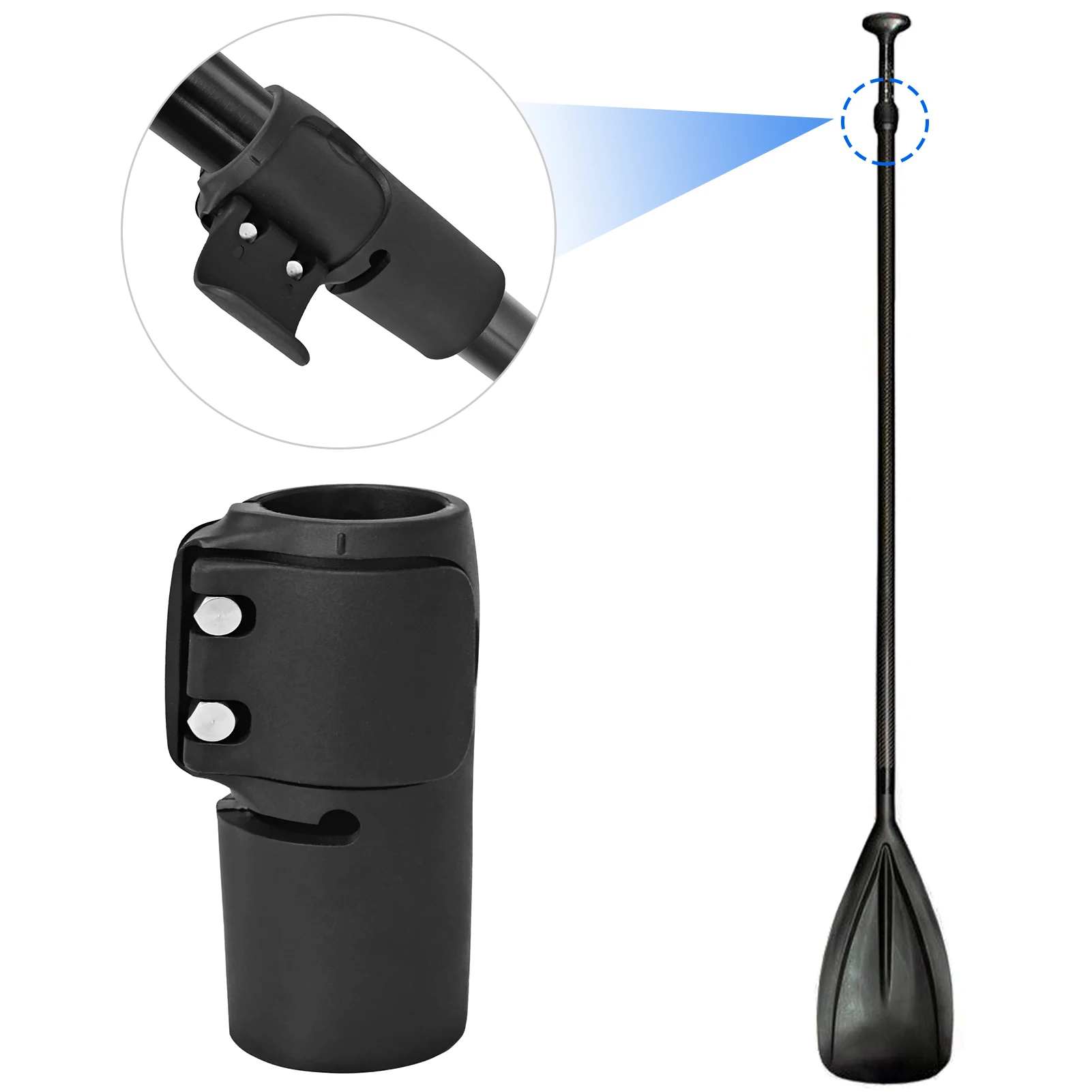 Sports Accessory SUPS Paddle Clamp Quick Release Paddle Shaft Clamp Adjuster