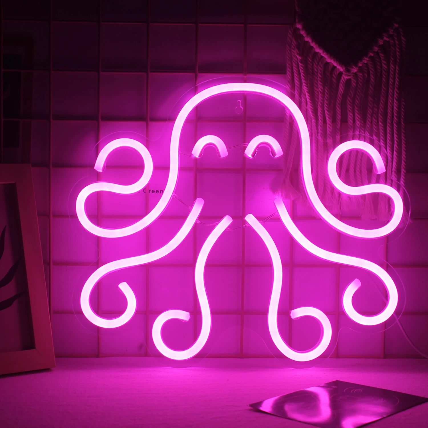 Octopus New Neon Signs Ocean Display Room LED Neon Light USB Powered