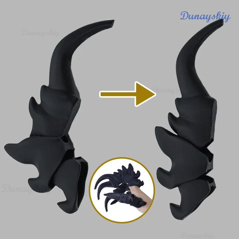 Kigurumi Kig Dragon's Claw Paw Claw Gloves 3D Printed Cosplay Props Gloves Fingers Knuckles Armor Accessories Animel Roleplay