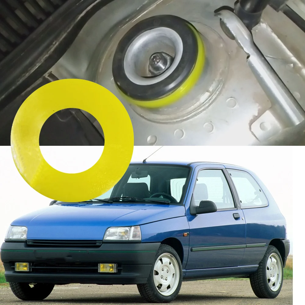 Car Front Strut Top Mount Tower Suspension Shock-Absorbing Pad for Renault Clio 2 MK2 BB/CB 1998-2012