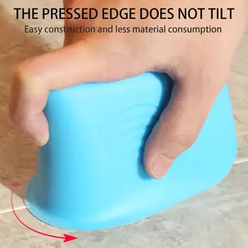 코킹 피니셔 도구 고무 코킹 피니셔 타일 그라우트 도구 실란트, 부드러운 스크레이퍼 그라우트 충전 미용 도구, 1 개