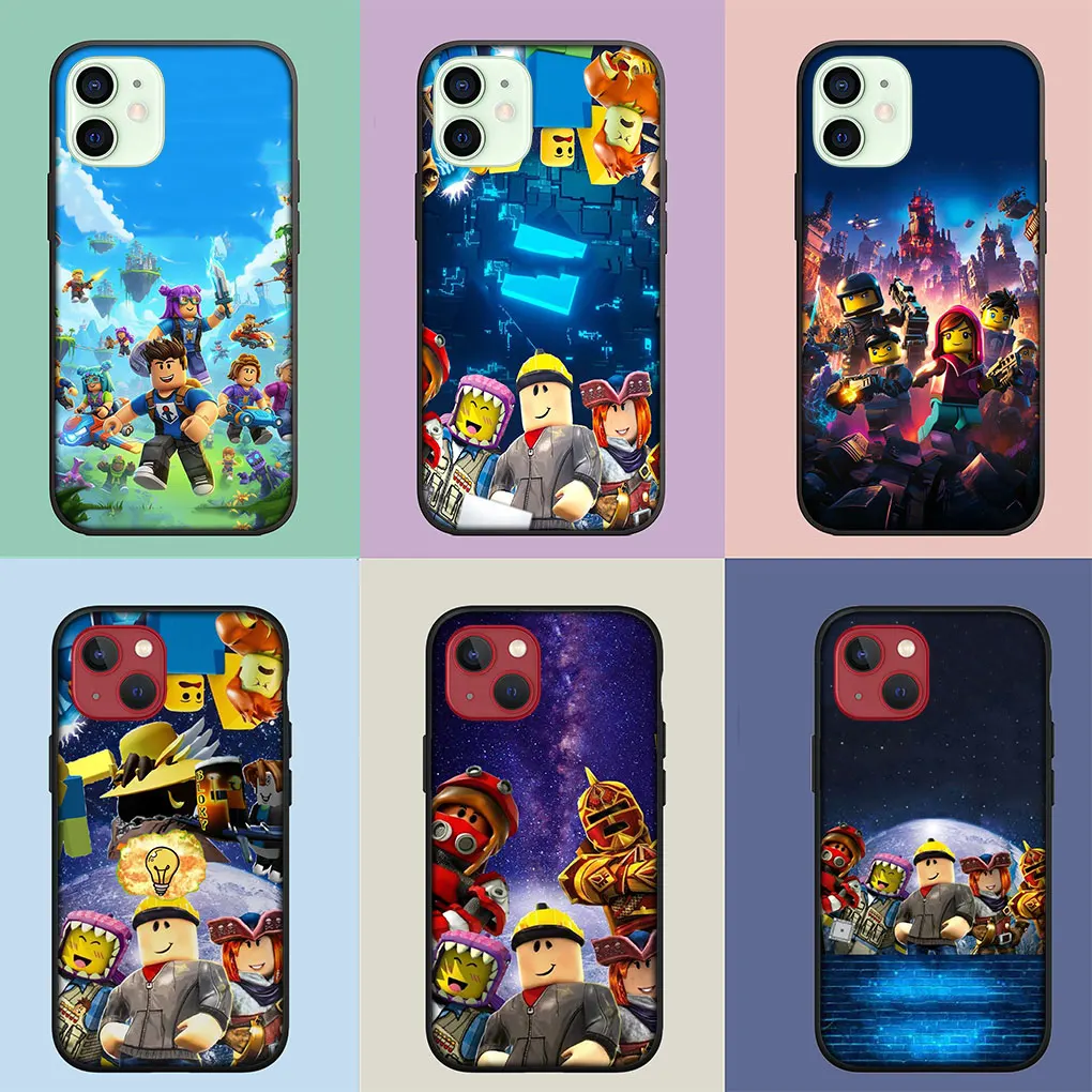 R-Robloxs Cartoon Phone Case Poster for Samsung Galaxy Series