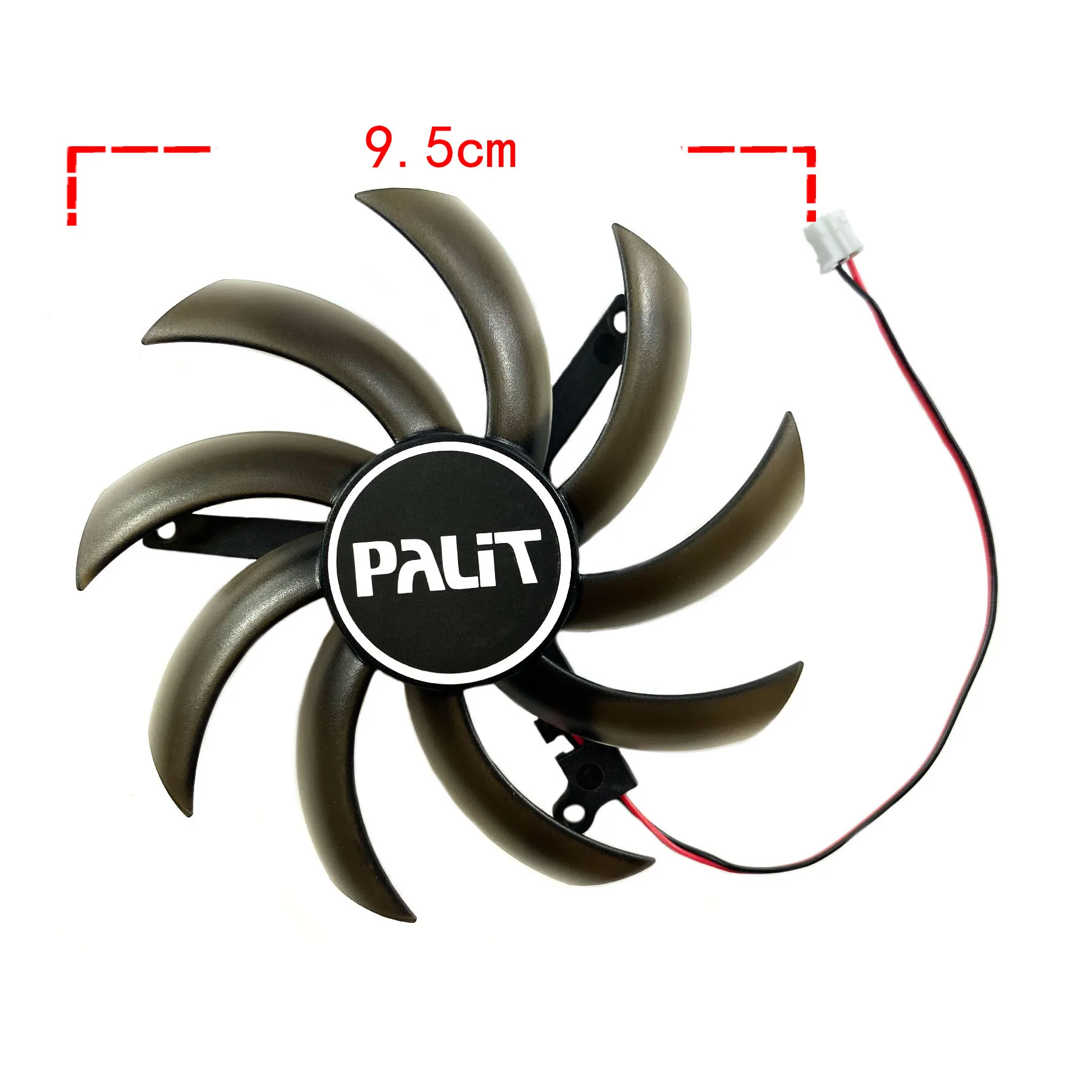 New For PALIT GeForce GTX1650 SUPER 4GB StormX OC Graphics Card Replacement Fan TH1012S2H-PAA01