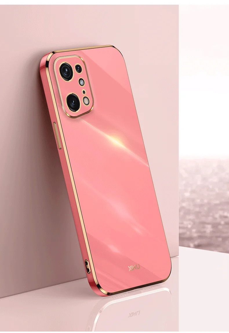 Funda For Oppo Find X5 Pro Case Tyylikäs pinnoitettu puhelimen kuori Oppo Find X5 Lite Case Ylellinen Pehmeä Silikoni Iskunkestävä B_voghion.com