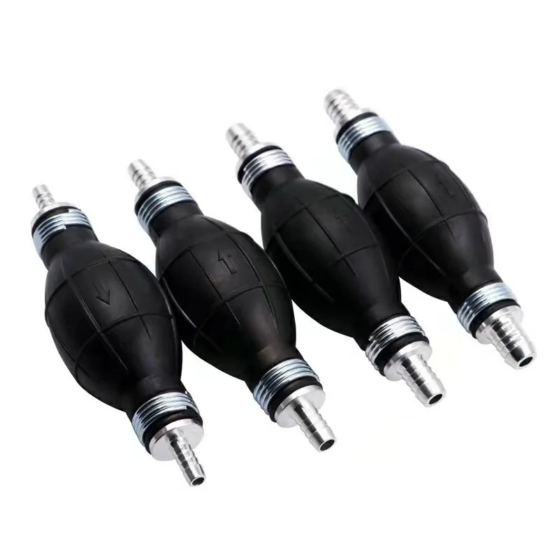 Pompe à carburant 6mm 8mm 10mm 12mm, en caoutchouc et aluminium, ligne de pompe à carburant manuelle, ampoule d'amorce manuelle, tous les carburants pour voiture, bateau, hors-bord marin