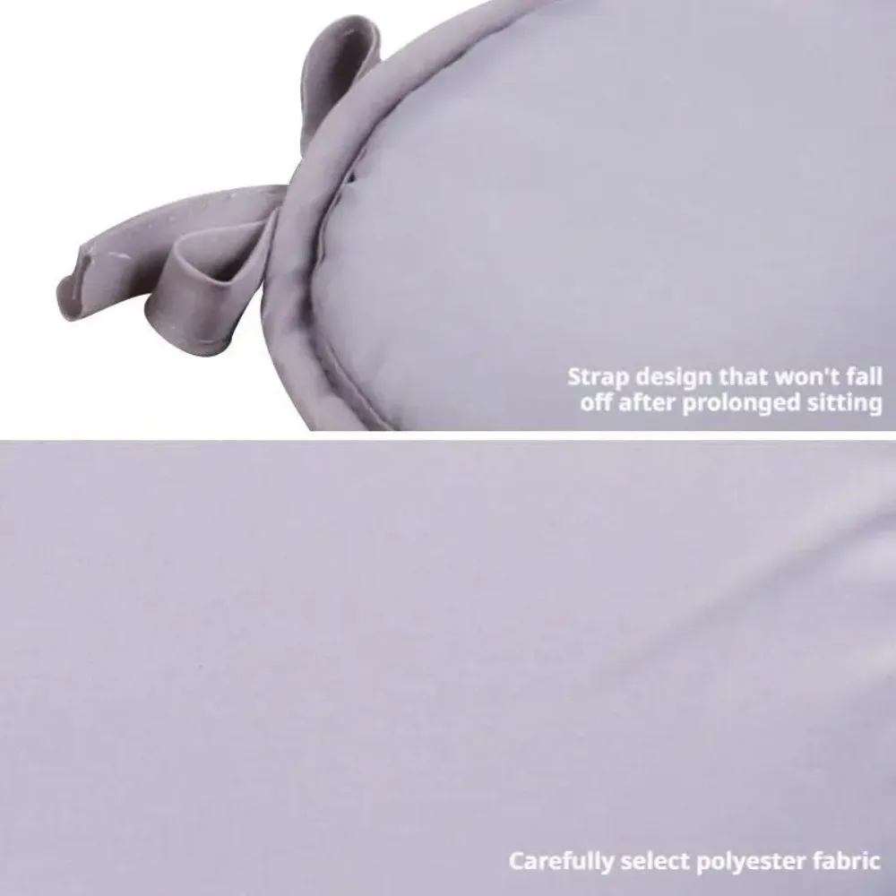 Thickened Sponge Round Chair Pad Candy Color Circular Chair Cushion Image 2