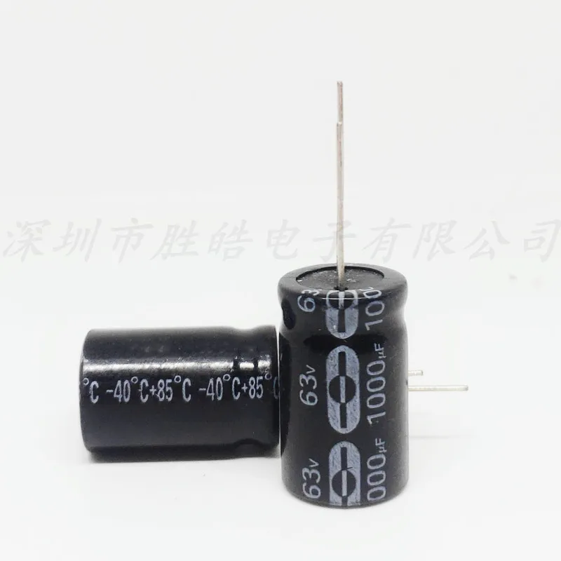 

（10PCS) 63V1000UF Volume：16x26MM Aluminum Electrolytic Capacitors High Quality
