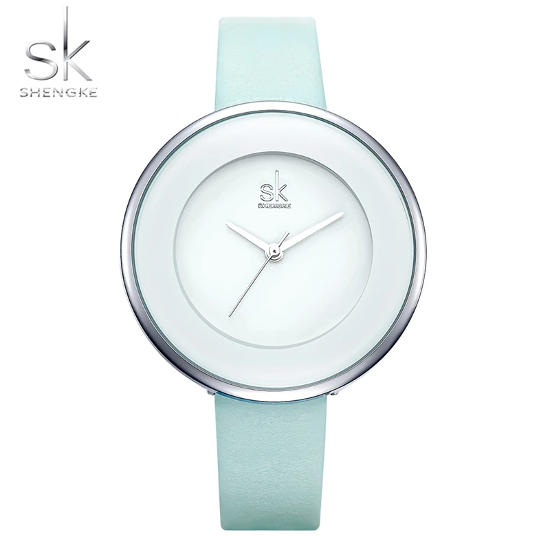 Shengke Luxury Ladies Watches Women Wristwatch Quartz Casual Watch