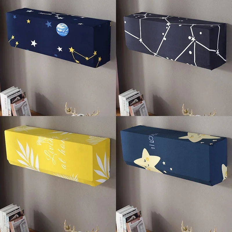 

Universal Fit Indoor Air Conditioner Dust Cover AllInclusive Design Protective Hanging Unit Cover Simple Installation