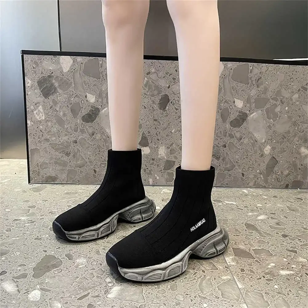 Stivali Primaverili Platforme A Metà Polpaccio Scarpe Da Donna Stivali Da Donna Bianchi Scarpe Da Ginnastica Sneakers Prezzo Sportivo Comfort Basctt