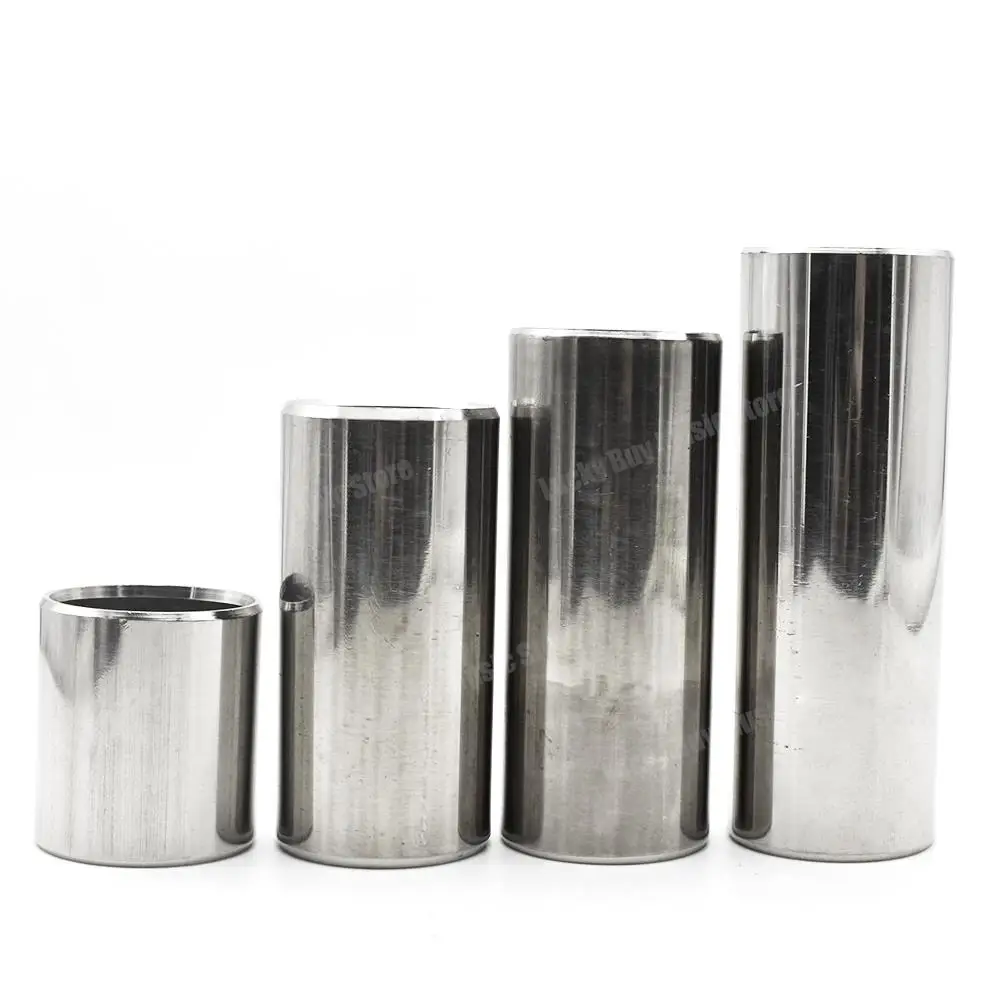 1Pcs Metal Electric Acoustic Guitar String Slide Finger Knuckle Cylinder Slider Steel Stainless Slider 28/51/60/70mm guitar tool