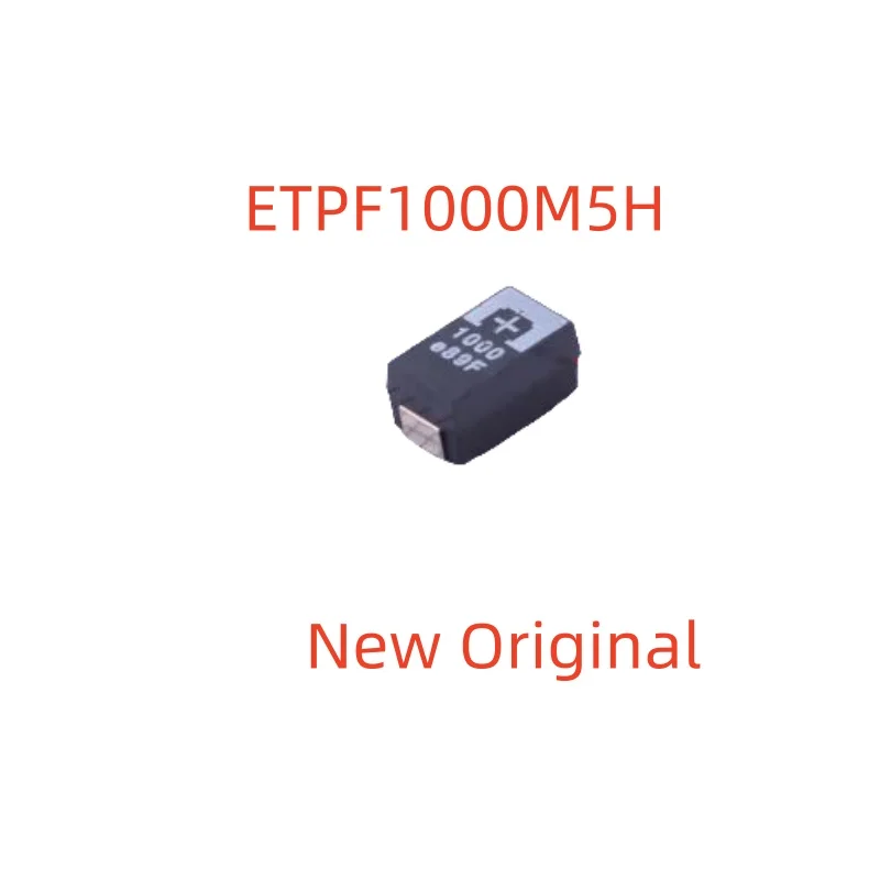 10-100piece New Original ETPF1000M5H Tantalum Capacitor - SMD Polymer 2917 2.5v 1000uF 5mohm 7343 50 100piece 100% new tlp281 4gb tlp281 4 tlp281 sop 16 jzchips