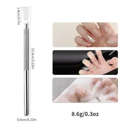 Multifunctional Nail Art Wire Drawing and Texture Brush Tool (1 piece)