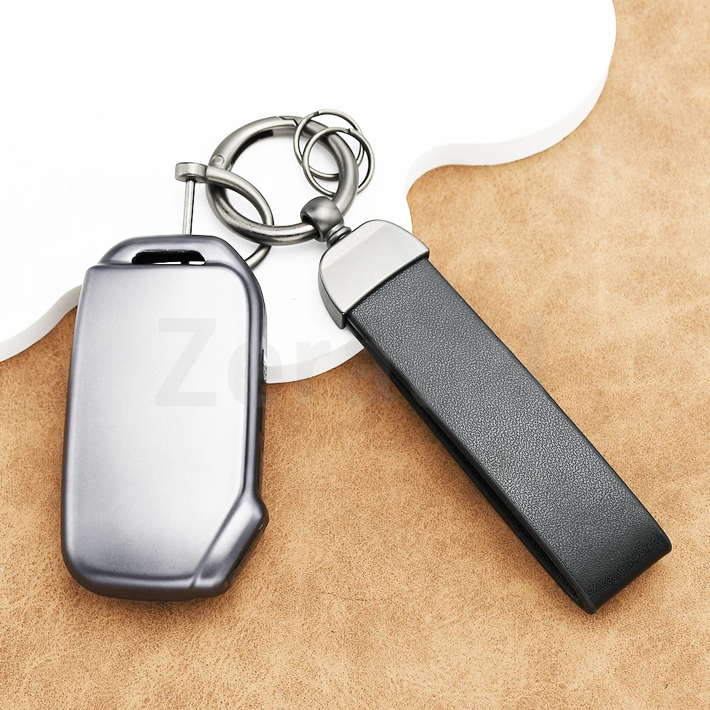 Gun Grey TPU Car Key Protector Cover