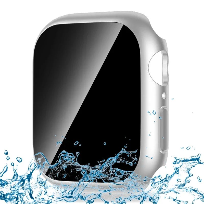 Waterproof Privacy iWatch Bumper with Anti-Peep Screen Protector Cover