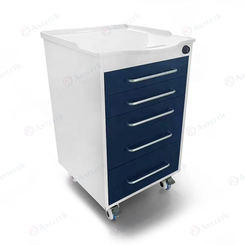 Dental Cabinet Furniture Clinic Stainless Steel Mobile Cabinet Design 2