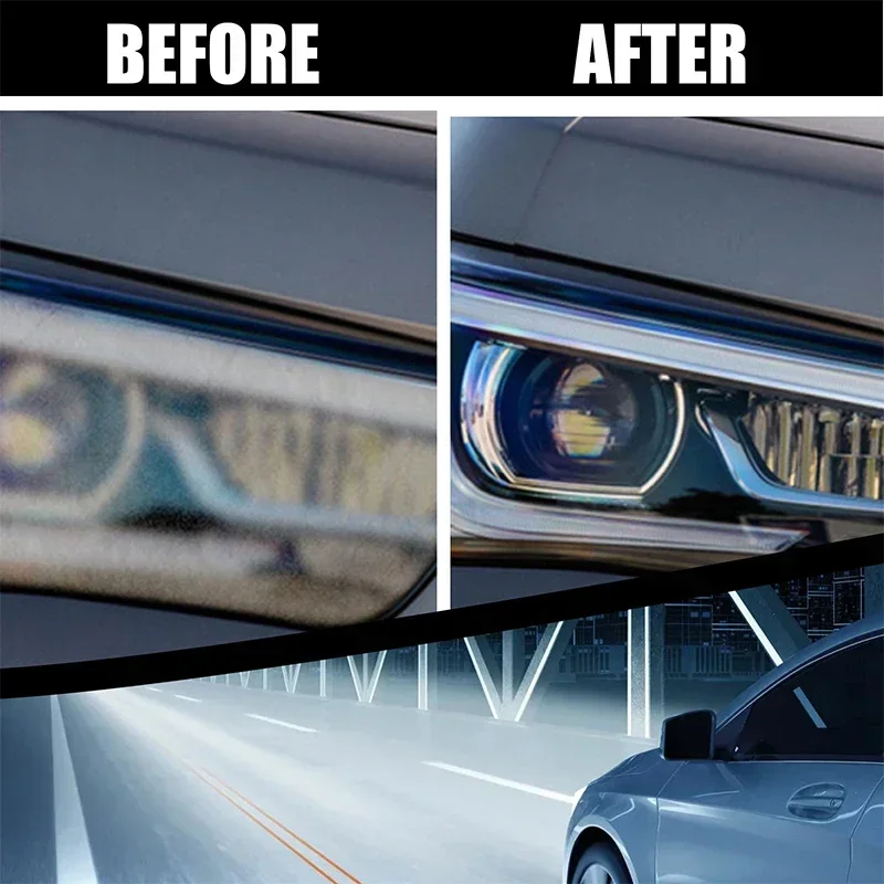 Car Headlight Repair Coating Solution Kit