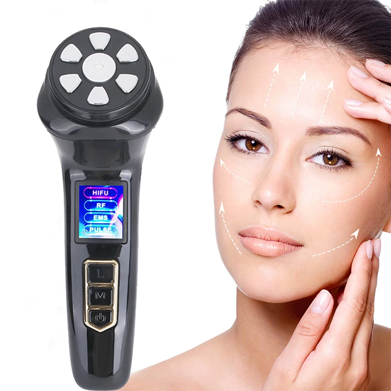 Newest 4 in 1 Mini HIFU Machine Ultrasound RF Facial Lifting Device EMS newest-4-in-1-mini-hifu-machine-ultrasound-rf-facial-lifting-device-ems