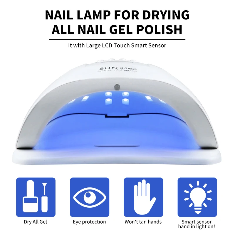Nail Drying Lamp For Nails UV Light Gel Polish Manicure Cabin Led Lamps Nails Dryer Machine Professional Equipment 2