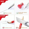 Solid Carpenter Pencil Set Woodworking Tools Mechanical Pencil 5 Colors Refill Construction Job Tools Carpentry Marking Scriber 2