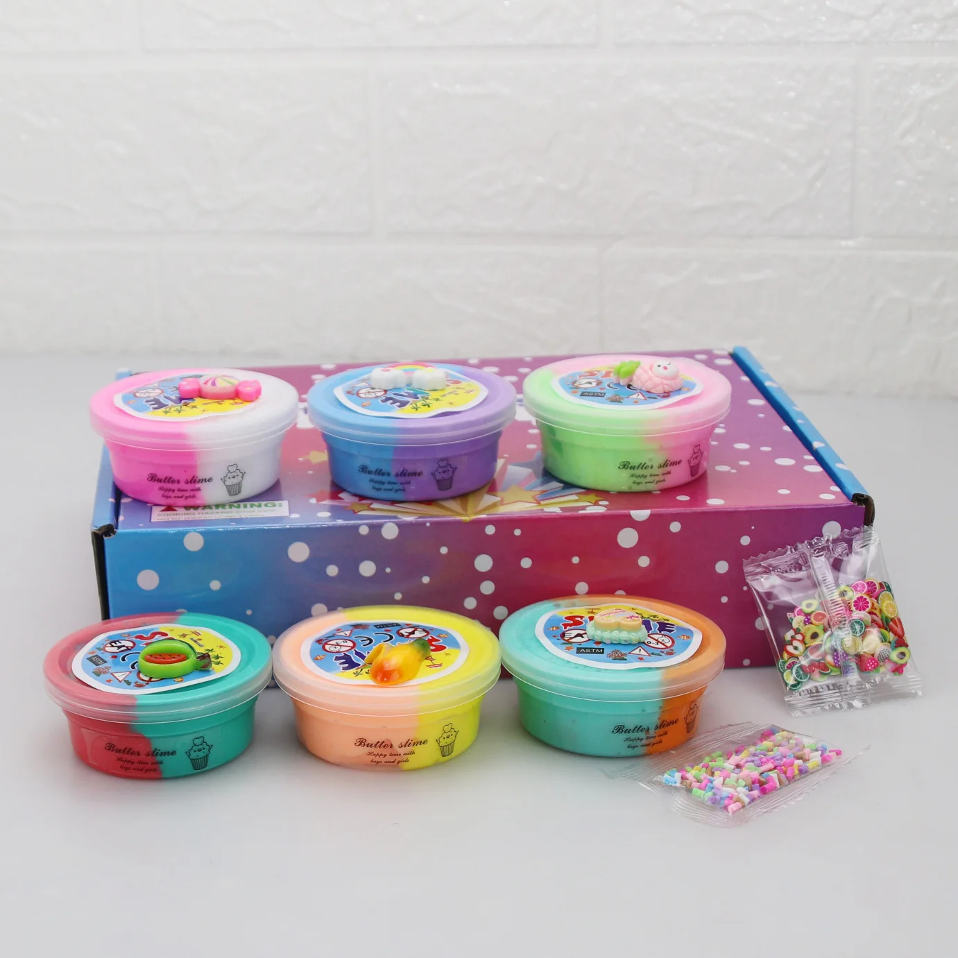 Slime Fluffy Kit 2