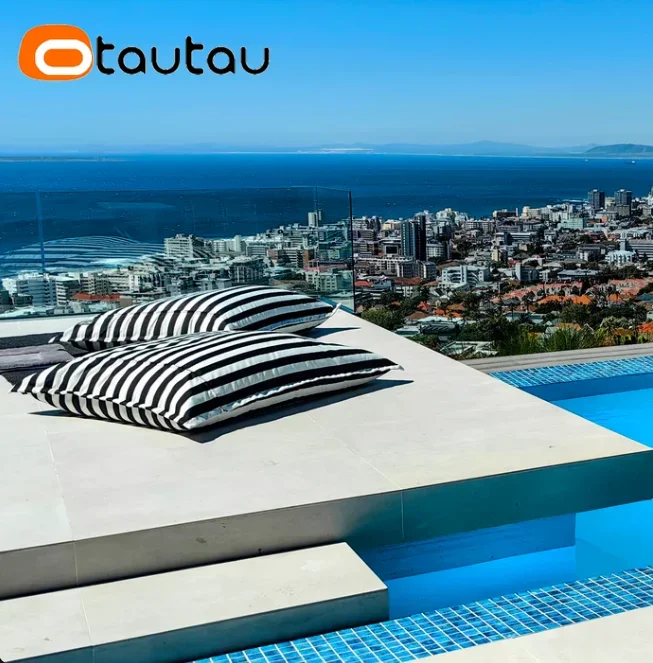 OTAUTAU Swim Pool Float Bean Bag Cover Outdoor Beach Lounger Sofa Bed DD204【No Filler!Please Fill It By Yourself !】
