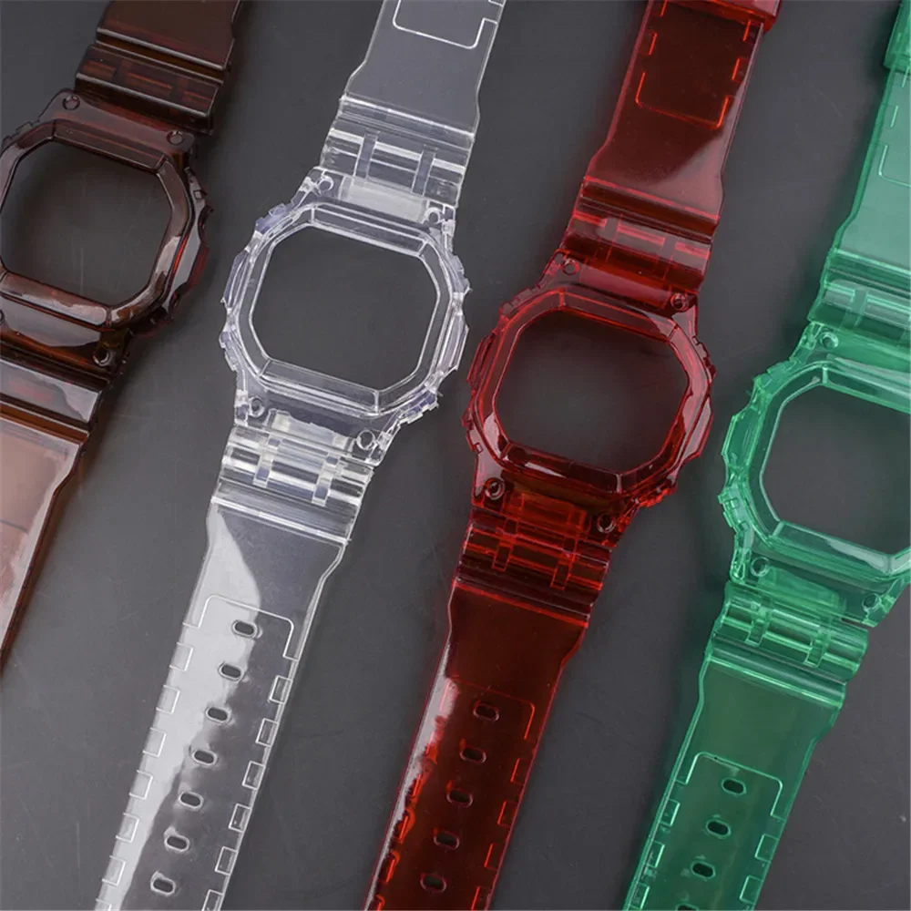 Strap+Case for Casio G-Shock DW-5600/5000 GW-M5610 G-5600 GLX-5600
