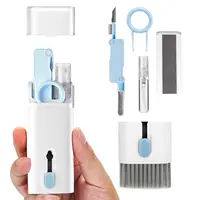 7 in 1 Computer Keyboard Cleaner Brush Kit Cleaner Kit for Airpod Bluetooth Earphones Earbud Airpods 2 Pro iPad Phone 1