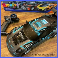 1/14 RC Car 2.4G 4WD Scale Remote Control Car High Speed Vechicle Sport Drift Racing Vehicle with Light Sound Toys for Boys Gift 1