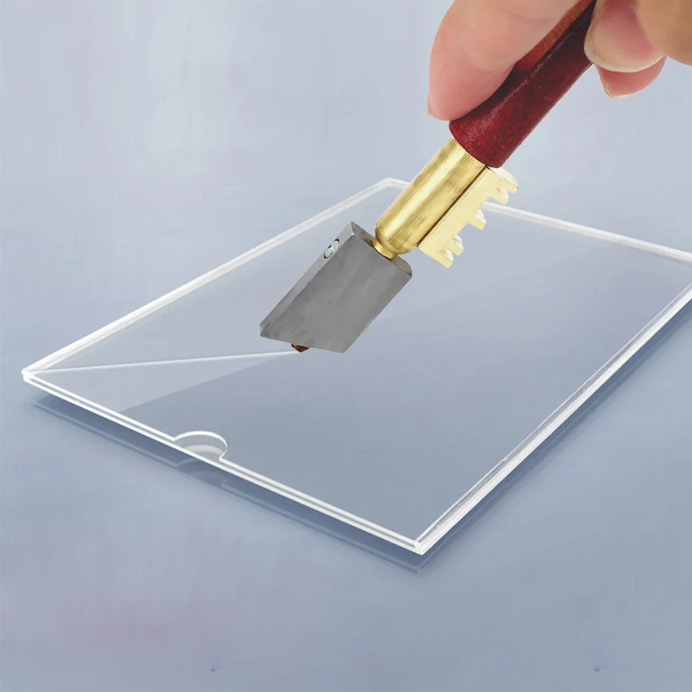 Single Diamond Glass Cutter Sharp Knife Cutting Tool Portable