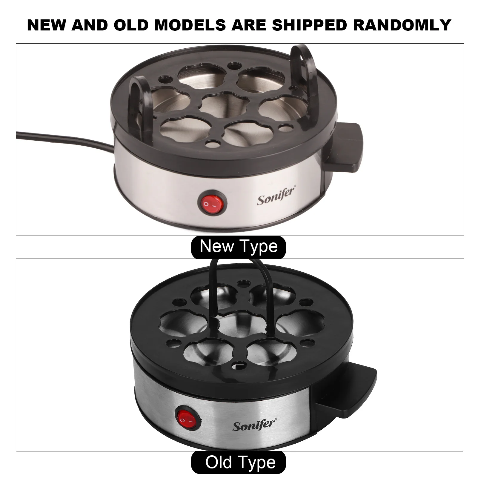 Electric Egg Steamer Boiler Mini Stainless Steel Egg Cooking Machine Kitchen Utensils EU Plug 220V