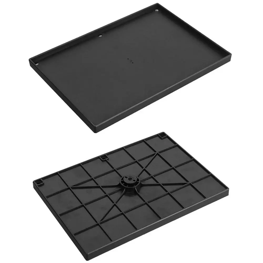 1Pcs 새로운 블랙 프로젝터 트레이 범용 25x18cm 30x23cm 플랫폼 홀더 플라스틱 1/4 인치 나사 스레드 삼각대 스탠드