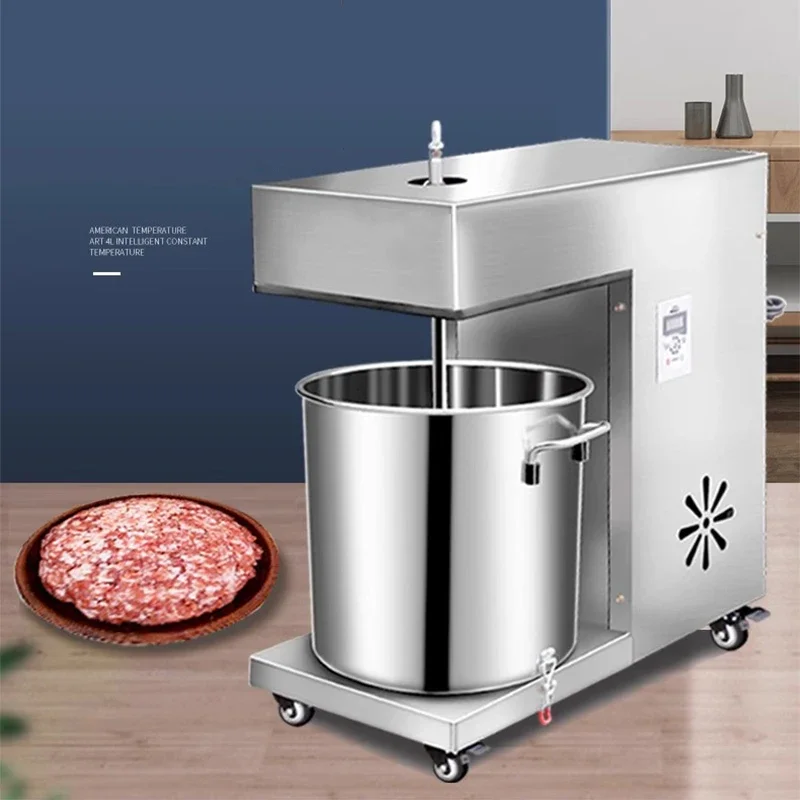 Multifunctional stuffing mixer, commercial fully automatic new meat stuffing mixer, household dumpling stuffing mixing machine multifunctional 4ch 5v bluetooth audio mixer mixing console us plug