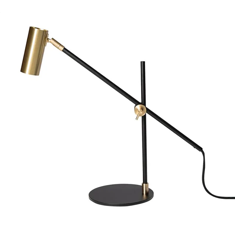 

XK Nordic Bedroom Table Lamp Modern Minimalist Home Study Reading Lamp