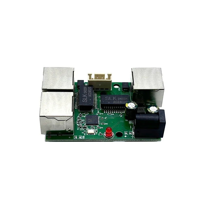 미니 PCBA 4 포트 네트워크 미니 이더넷 스위치 모듈, 10, 100Mbps, 5V, 12V, 15V, 18V, 24V