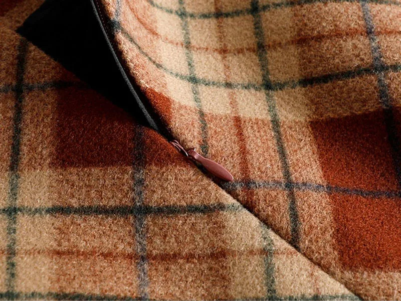 Lucyever Plaid Skirt detail
