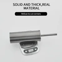 แปรงห้องน้ําคุณภาพสูงติดผนัง 304 สแตนเลสทําความสะอาดเครื่องมือไม่มีเจาะอุปกรณ์ห้องน้ํา WB8713 6