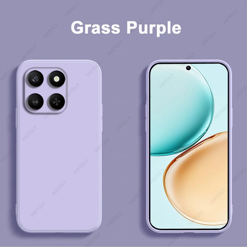 Liquid Silicone Phone Case - Enhanced Grip & Protection, Back Cover