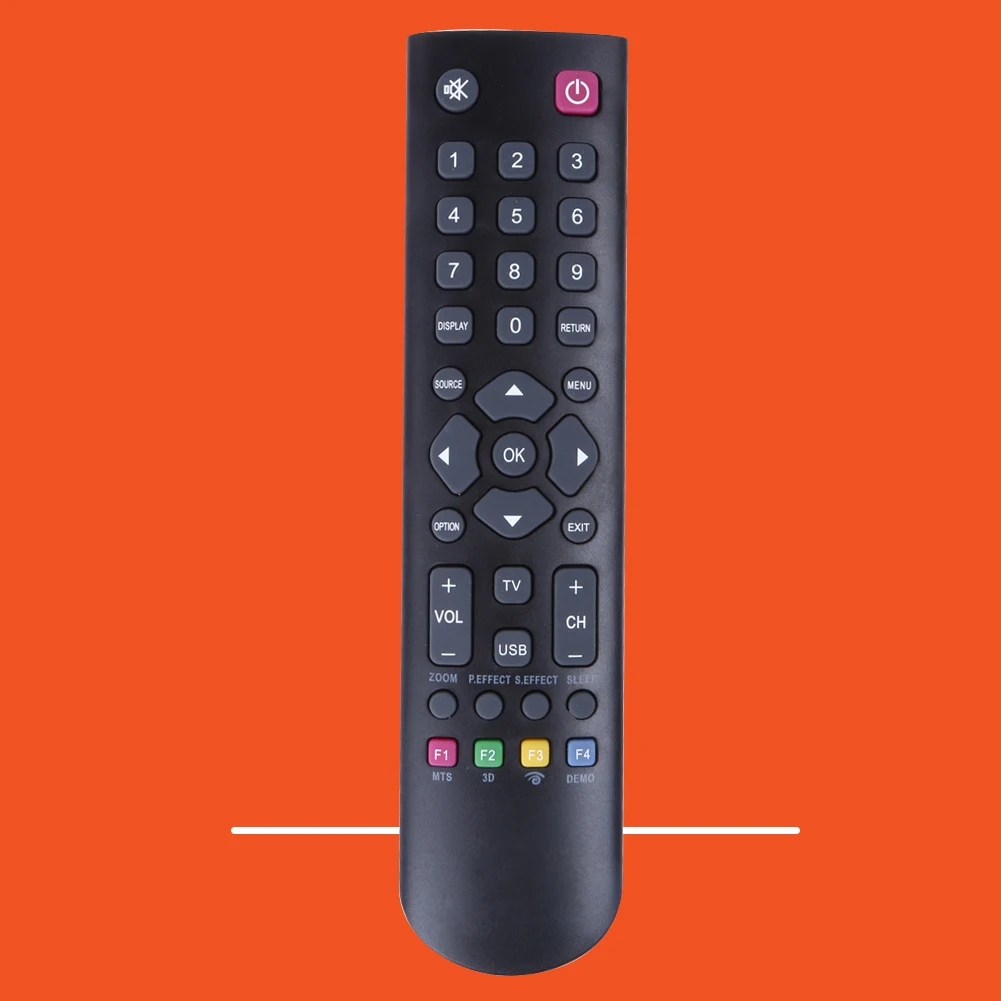 Plastic TV Remote Control Replacement Parts Universal Television TV Remote Control Accessories Battery Powered for TCL