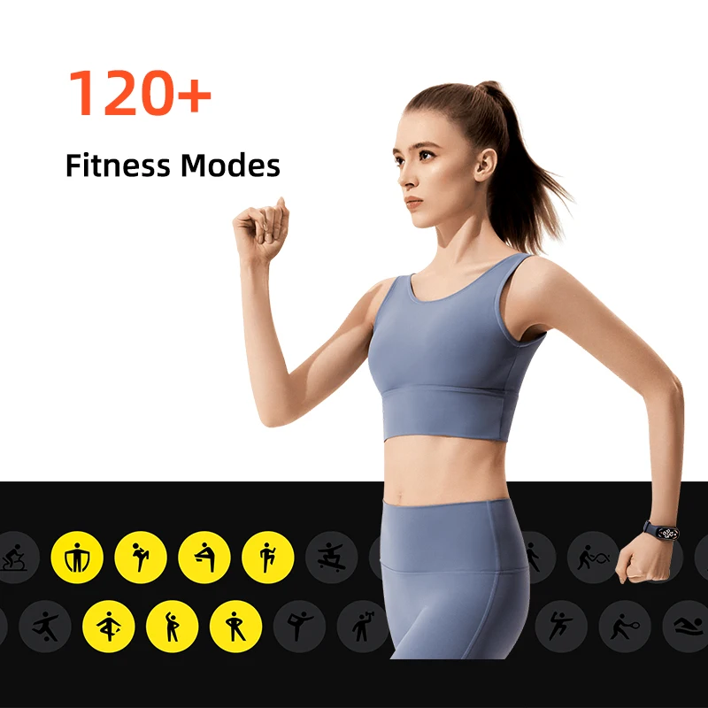 Xiaomi-mi Band Pulseira Inteligente Color Amoled Tela 162 Oxigênio no Sangue 24h Rastreador de Fitness 5am à Prova d Água - Image 3