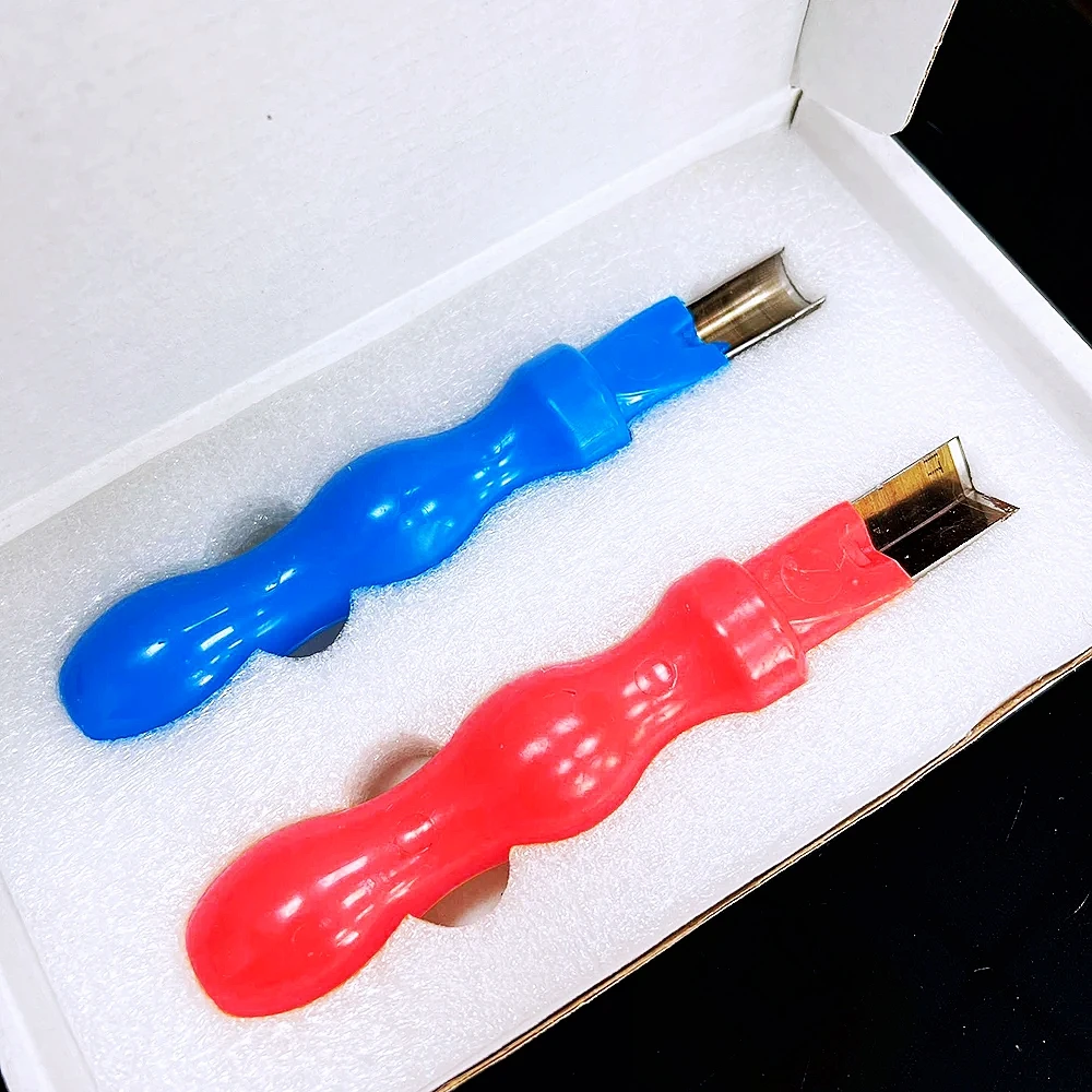 Soft Silicone Neon Strip Separation Cutter Engraving Knife Right Angle Curved Tool Steel Cutter PC Handle Accessory For 6/8/12mm