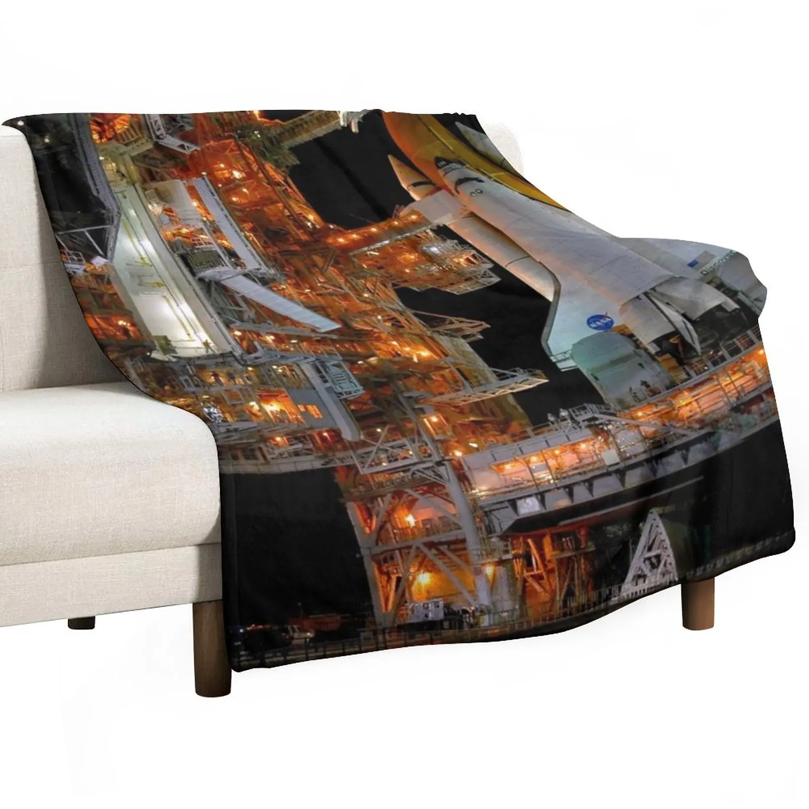 Space Shuttle Discovery Launch Pad Coperta Coperta Di Lusso St Coperta Per Coperta Polare Per Bambini
