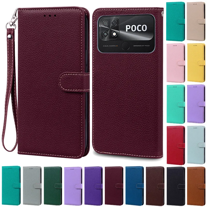 Leather Wallet Flip Phone Case - Premium Protective Cover and Stylish Shell