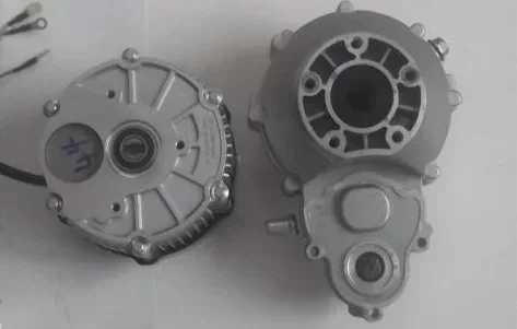 750W 48/60V Electric Vehicle Car Motor Kit BM1418HQF Differential Geared Permanent Magnet BLDC Motor