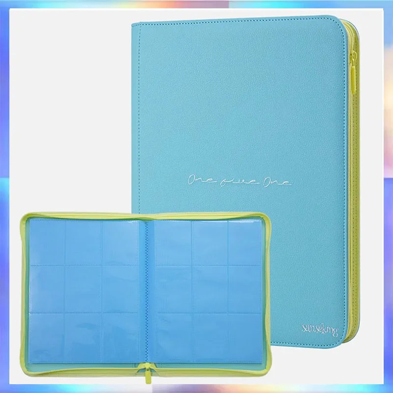 900-Capacity Pokemon Eevee Binder | 9-Pocket TCG Card Holder With 50 Pages  & Sleeves