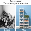 Shoe Rack Storage Organizer Household Living Room Vertical Shoes Rack Storage Cabinet Cabinets Removable Household Shoe Rack 4